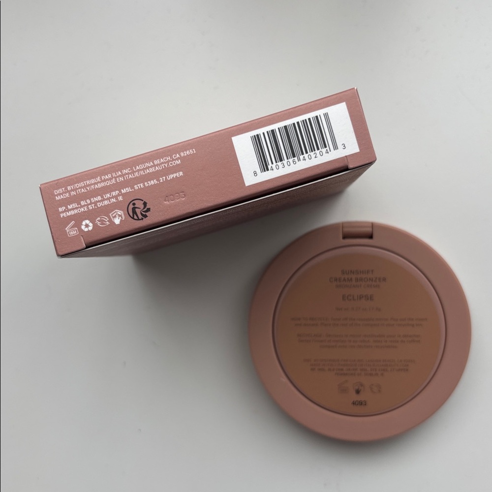 🆕 ILIA | Sunshift Weightless Silky Cream Bronzer (ECLIPSE) - Picture 5 of 7